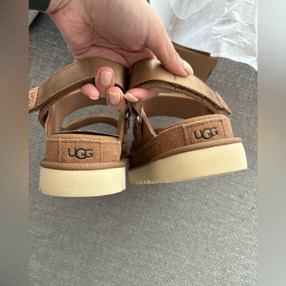 UGG Goldenstar Glide Sandals women – Chestnut – Size 8.5 – Brand New in Box - Picture 7 of 15